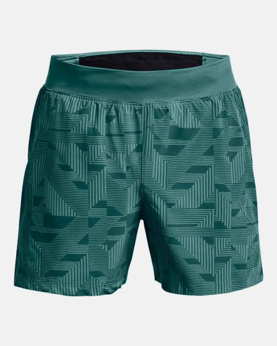 Shorts UA Launch Elite 13 cm da uomo, Green, pdpMainDesktop image number 7